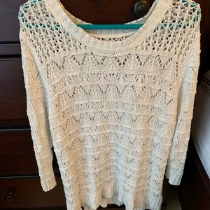 Crochet sweater